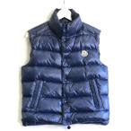 ショッピングTIB ＜定番・名作＞＜レアカラー＞TIB GILET MONCLER モンクレール  ダウンベスト  ・0 コバルトブルー