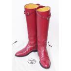 HERMES �G�����X  Flat Boot �X�^�b�Y�@�����O�u�[�c 2018SS �����{������  37 �J�[�~�����b�h