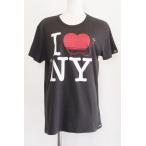 OVER THE STRiPES オーバーザストライプス  I LOVE NY　Tシャツ  M スミクロ