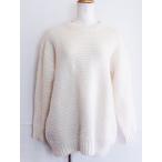 ショッピングロンハーマン Ron Herman ロンハーマン  RHC アンゴラ混　丸首　ニットセーター  XS ホワイト