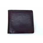 LOUIS VUITTON ルイ・ヴィトン  エピ ポルトビエ カルトクレディモネ 二つ折り財布　イニシャル入り モカ M6354D