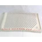 LOUIS VUITTON ルイ・ヴィトン  ルイヴィトンカップ　LV CUP 2000 大判タオル　コットン　ボーダー　フランス製 限定