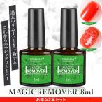 ジェルネイルオフ ジェルオフ リムーバー マジックリムーバー 8ml×2本セット