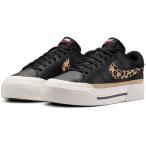 ナイキ レディース コート レガシー リフト スニーカー シューズ 紐靴 ローカット ヒョウ柄 HF9548