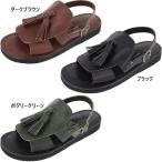 オーガニックハンドルーム メンズ レディース ランベス LAMBETH サンダル シューズ 本革 レザー タッセル OH022009