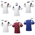 エスエスケイ野球 メンズ レディース 1ボタンベースボールTシャツ 野球ウェア トップス 半袖 BT2300