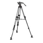 【OUTLET】Manfrotto マンフロット ナイトロテック612ビデオ雲台+645FASTアルミ三脚 MVK612TWINFA 撮影機材 プロ カメラアクセサリー ビデオ三脚 アウトレット品