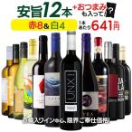 ワイン ワインセット 赤白 赤ワイン 白ワイン ワインセット12本 赤白ワインセット 辛口 母の日 父の日 お中元 送料無料 一部除