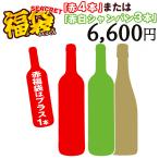 対象+6％ ワイン ワインセット ワイン福袋 選べる2種類 赤4本 または シャンパン＆赤＆白3本 お楽しみセット 辛口 福袋