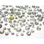 送料無料 アクリルストーン 5種1 万個 オーロラシルバー 2mm 3mm　4 mm　5mm　6mm メール便