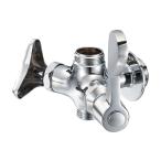 厨房用二口横形自在水栓本体［共用形］ E2310F-13 サンエイ SANEI 三栄水栓