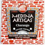 【メール便発送可能】チャランゴ用替え玄（CHARANGO STRINGS MEDINA ARTIGAS 1220・メディナ・アルティガス）チャランゴ用玄２本分セット　ナイロン製の黒