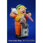 ショッピングエケコ 【エケコ人形15cm】【ORANGE】当店VIVAS限定モデルのエケコ人形　オレンジ色　ペルー直輸入
