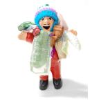 ショッピングエケコ ★EKEKO 18cm TYPE1★エケコ人形・タイプ１　約18cm　顔にホリのあるタイプのエケコ人形 　ペルー製