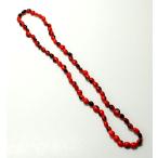 【HUAIRURO NECKLACE】南米ペルーのお守り　ワイルーロの実のネックレス1連　長さ（円周）約86cm