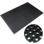 有孔ゴムマット 約1mｘ1.5ｍ 厚さ22mm 1m×1.5m ブラック（1×1.5） ビバホーム