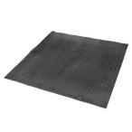 ゴム敷マット　約１０ｍｍｘ１ｍｘ１ｍ 10mm ブラック ビバホーム