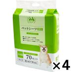 NICO大容量ペットシーツ薄型 Sワイド ×4個セット ペット ペットシーツ ティッシュビバホーム