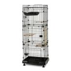  Iris o-yama крыша кошка клетка RFC-704 ширина 690mm× глубина 545mm× высота 1690mm железный черный viva Home 