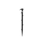 プラ杭　中　36ｃｍ 幅50×奥行15×高さ360mm 黒 ビバホーム