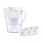 BRITA マレーラマクストラプロカートリッジ 3個付き ホワイト 幅258mm×奥行105mm×高さ258mm ホワイト ビバホーム
