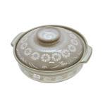 ショッピング土鍋 銀峯　土鍋　花三島　9号 9号 花三島 ビバホーム