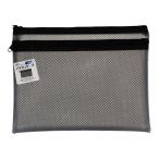  двойной застежка-молния сетка кейс A4 размер черный (A4) viva Home 
