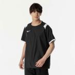 ミズノ MIZUNO Basic半袖ピステ バレーボール ウエア ウィンドブレーカー (V2MEB530)