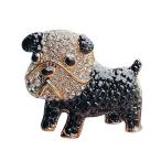 ブローチイヌ犬ブルドッグアクセサリ...