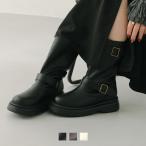 ショッピングエンジニアブーツ 爆買 【yumiさん×VIVIANコラボ】コラボ ブーツ レディース 厚底 エンジニア ブーツ レディース 厚底 ミドル丈 ブラック 黒 ベージュ ブラウン V2190AW ZOZO