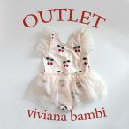  outlet купальный костюм Cherry chu-ru One-piece купальный костюм оборка бассейн сопутствующие товары девочка 100 110 120 130 140