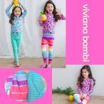  outlet товар ребенок одежда Rush Guard красочный купальный костюм лето бассейн море выставить цветочный принт окантовка девочка 90 100 110 120 130 140