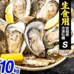 牡蠣 生食用 殻付き 10kg 冷凍 Sサイズ 約120〜160個 かき カキ 宮城県産