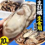 牡蠣 生食用 殻付き 10kg 50〜80個 かき カキ 生牡蠣 宮城県産 三陸 大粒 中粒