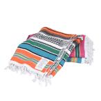 ショッピングORANGE G21-0318 MEXICAN THROW ORANGE メキシカン スロー 多目的に使えるメキシカンパターンのブランケット レジャーシート  布 ダルトン DULTON