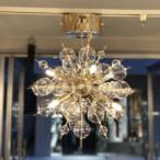 ショッピングシャンデリア OF-072-6  6灯  ペンダント 照明 デザイン照明 インテリア バブルシャンデリア  ガラス   LED オーブ