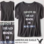 アメリカンイーグル/レディース Tシャツ 半袖/正規品 ブラック