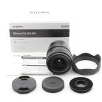 SIGMA 20mm F2 DG DN Contemporary Lマウント