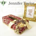 ジェニファーテイラー ティッシュボックスケース カバー Jennifer Taylor Poinsettia ロココ アンティーク調 おしゃれ