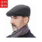 防寒 中老年 耳あて付き キャップ ハンチング帽 メンズ 帽子 ハット
