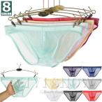 ショーツ シースルー フルバック メンズショーツ ショーツ シームレス 透け素材 3枚セット vivishow