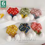 マフラー ネックウォーマー 襟巻き キッズ カジュアル ボンボン付き おしゃれ 暖かい