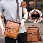 バッグ メンズ ショルダーバッグ 敬老の日 父の日2022 本革 レトロ風 ワンショルダー 斜め掛け 軽量 男女兼用 メンズギフト 50代60代鞄 耐摩設計