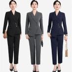 ママスーツ レディース セレモニー フォーマル 母親 入園 入学式 卒業 卒園式 七五三 女性 服装 ミセス パンツ セットアップ 結婚式 同窓  50代 40代 30代
