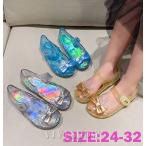 сандалии Kids девочка лента симпатичный .. sama Kirakira Junior low каблук мягкий надеть обувь ... женщина . прозрачный водные развлечения бассейн море сандалии 