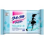 (まとめ) 花王 クイックルワイパー ウエットシート 1パック(20枚) 〔×5セット〕