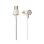 ( суммировать ) Elecom TV подключение для антенна кабель DH-ATLS48K10WH (×5 комплект ) массовая закупка 