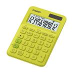 ( суммировать ) Casio красочный калькулятор Mini Just модель 12 колонка lime зеленый MW-C20C-YG-N 1 шт. (×10 комплект ) для бизнеса массовая закупка отметка .. предметы первой необходимости 