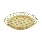 (まとめ) まるき 竹コースター 六つ目 1パック（10枚） 〔×10セット〕爆買