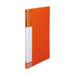 ( суммировать ) TANOSEE clear файл ( картон входить ) A4 вертикальный 20 карман . ширина 14mm orange 1 шт. (×10 комплект ) для бизнеса массовая закупка 